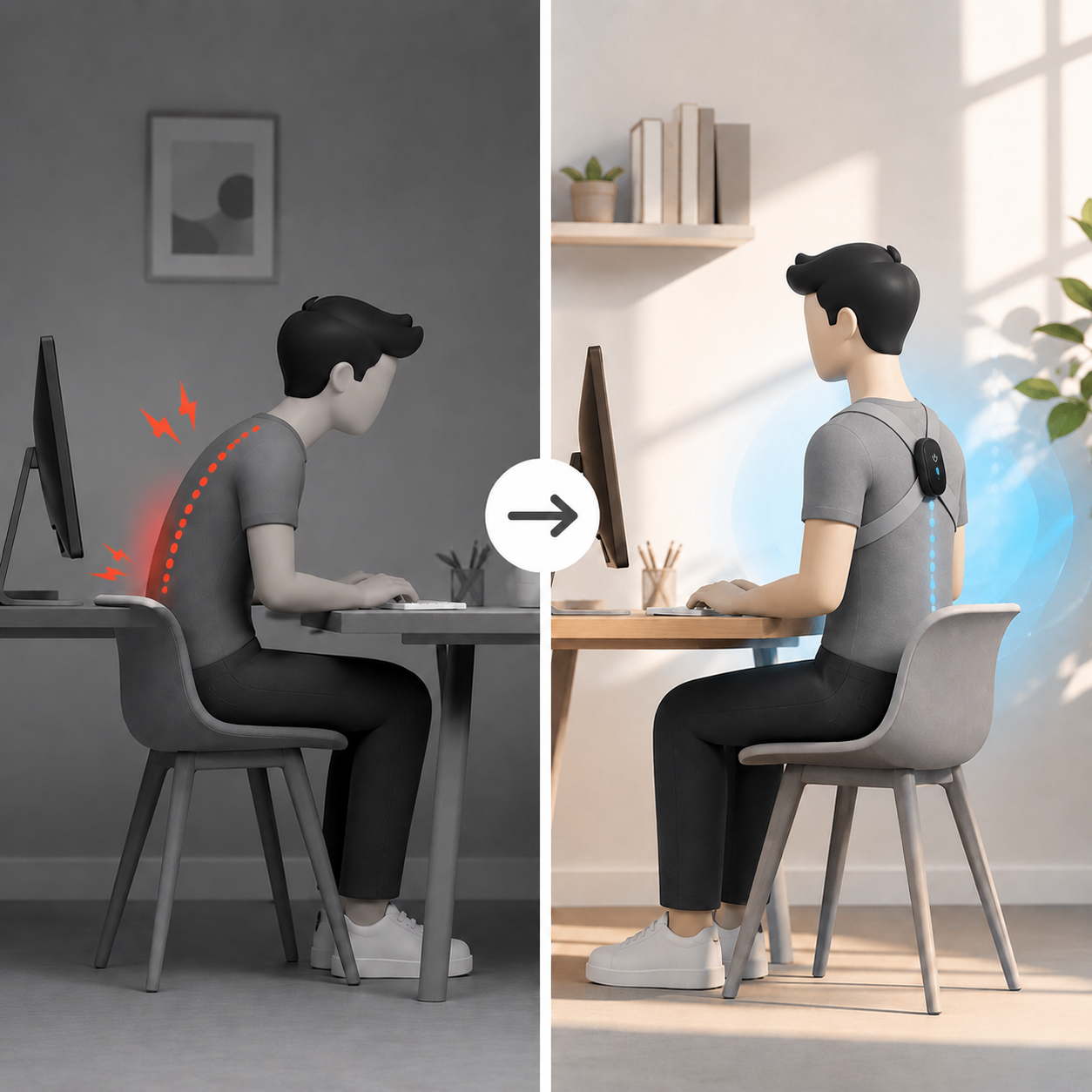 Ergonex™ | Correcteur de Posture Intelligent